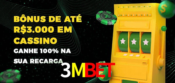 3Mbet melhor bônus de depósito
