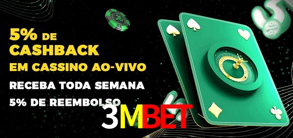Promoções do cassino ao Vivo 3Mbet